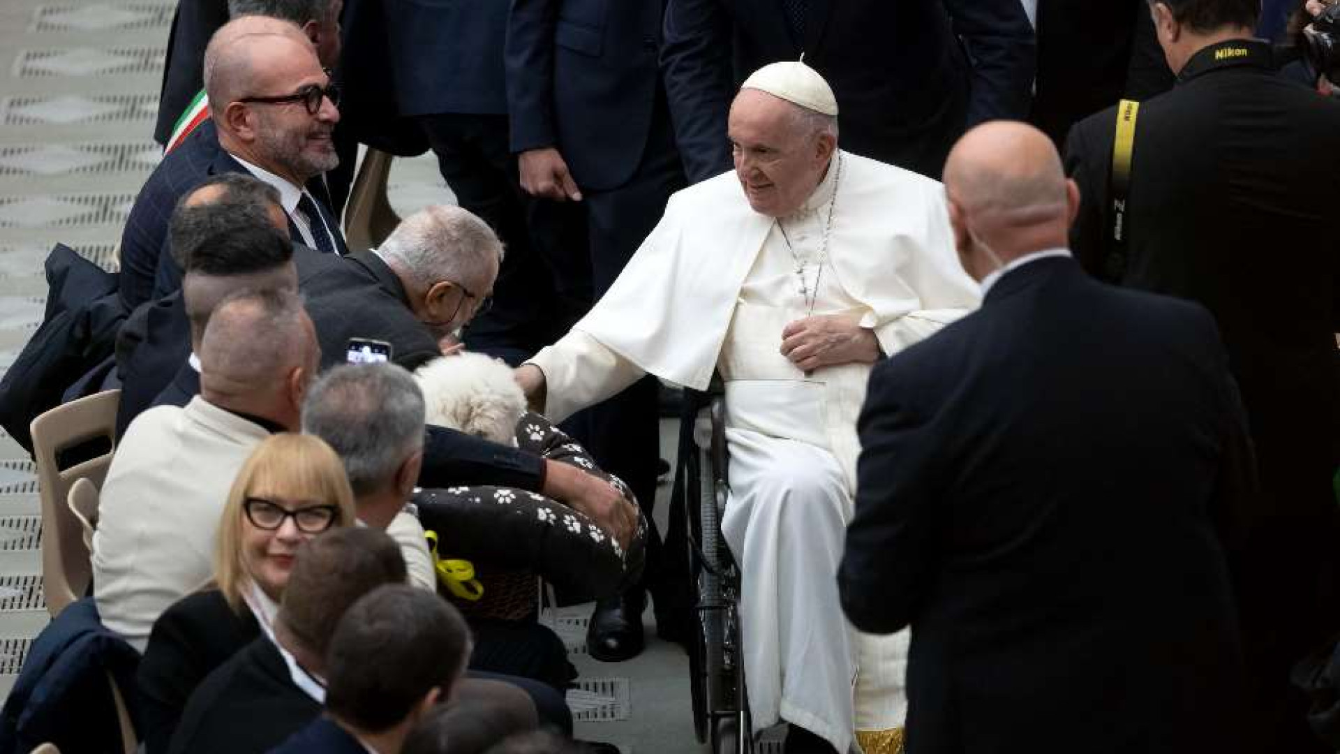 Immagine di Il Papa ai disabili: non c'è inclusione senza fraternità