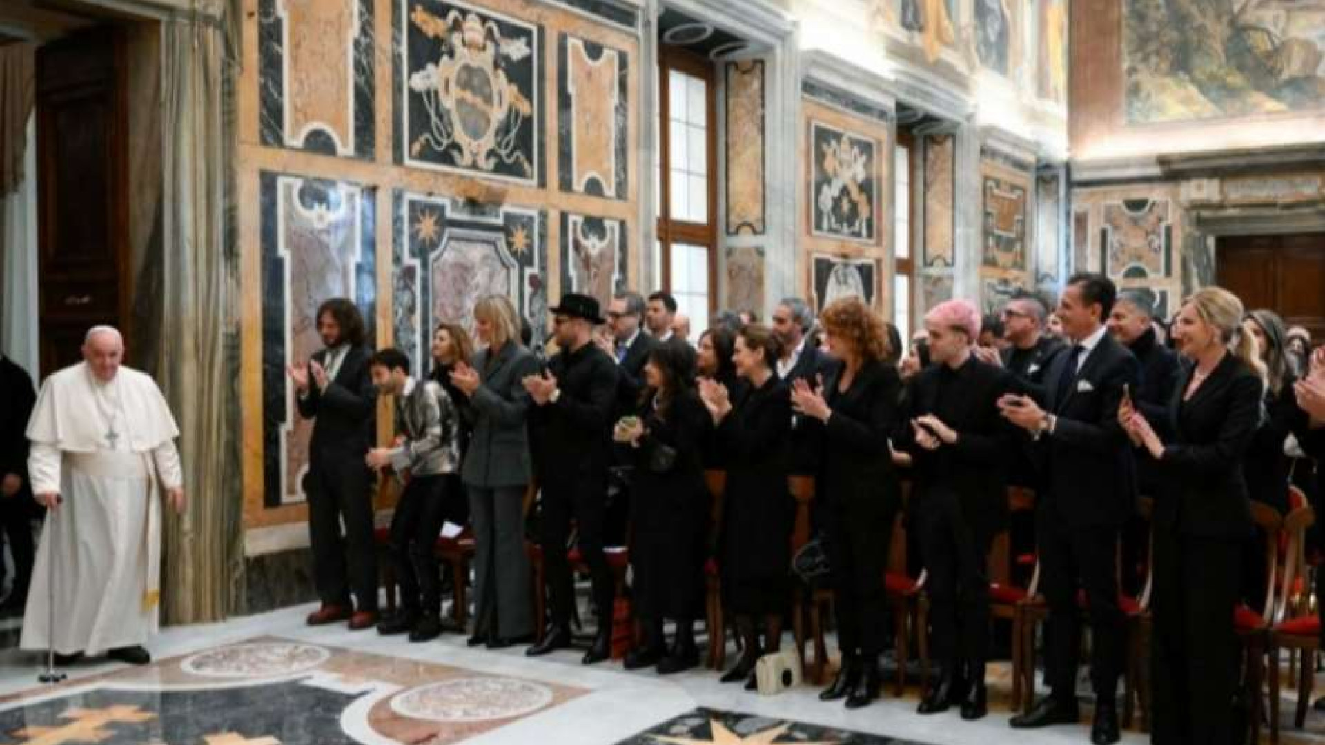 Immagine di Il Papa agli artisti del Concerto di Natale: spendiamoci per la pace