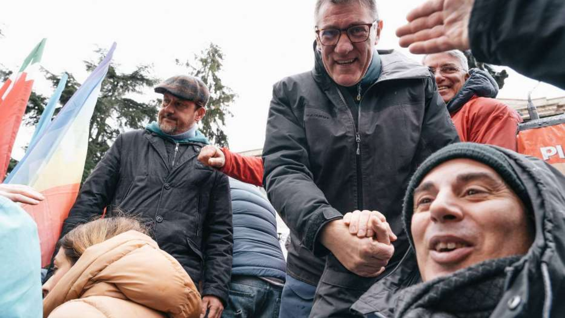 Immagine di Landini: «Cambiamo modello sociale». La Cgil in udienza da papa Francesco