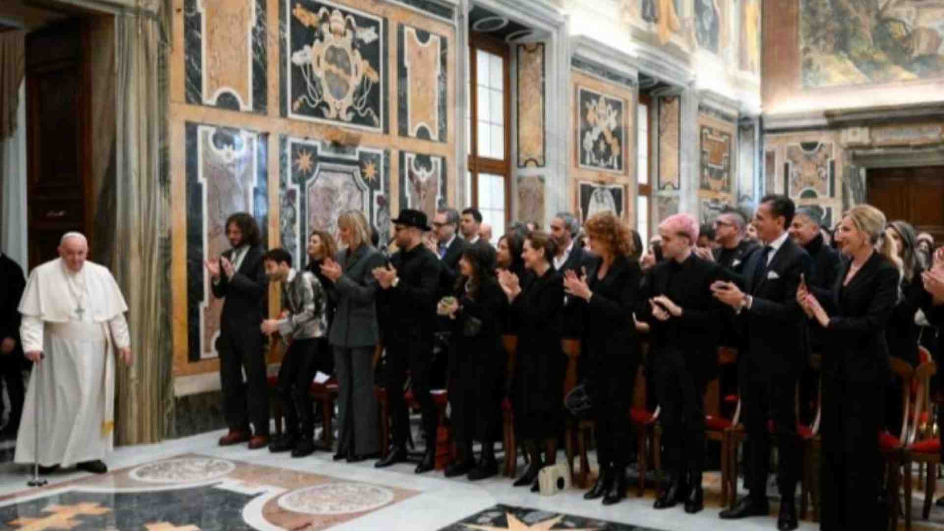 Immagine di Il Papa agli artisti del Concerto di Natale: spendiamoci per la pace