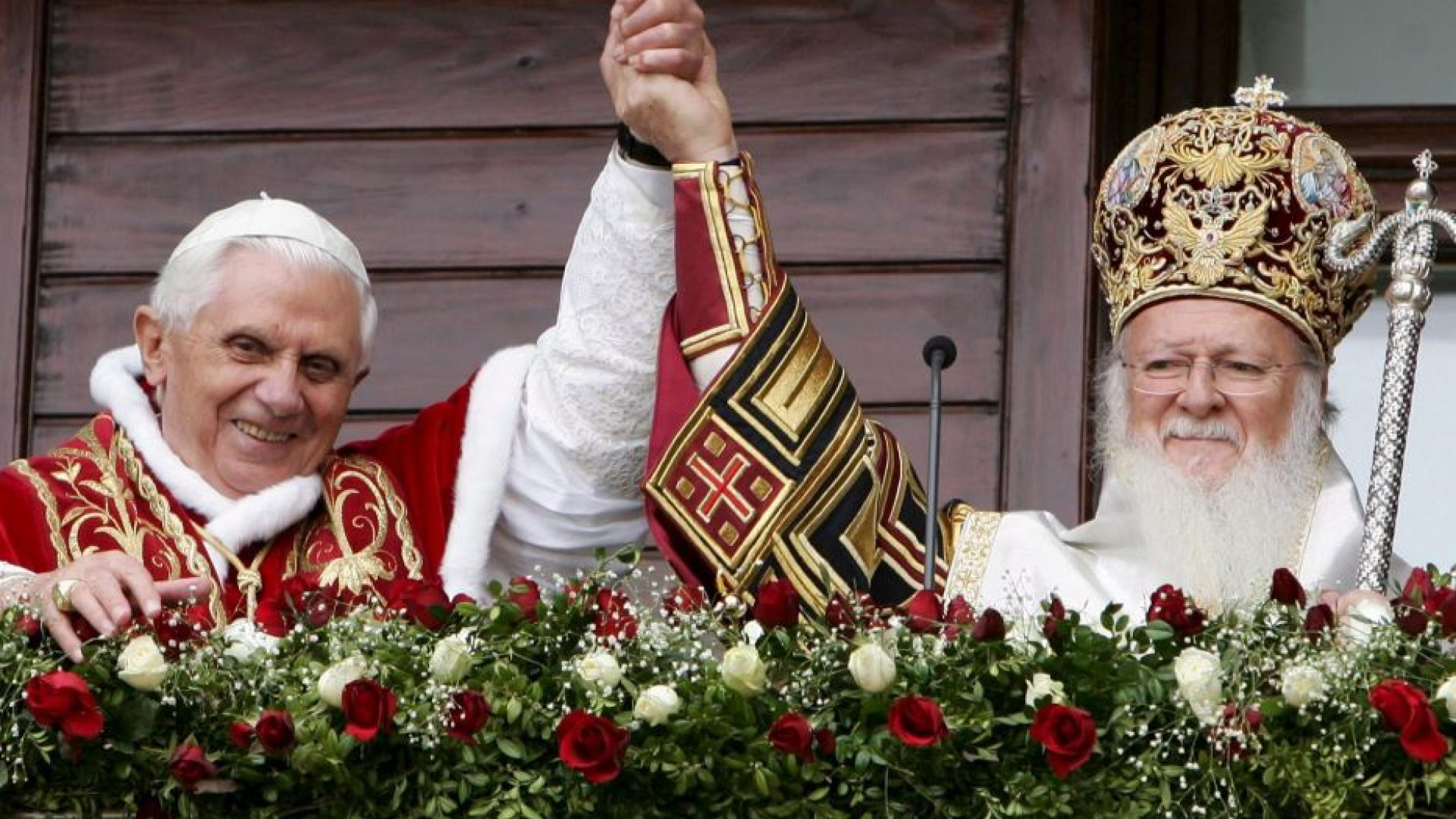 Immagine di Bartolomeo I: Benedetto XVI ha dato un contributo memorabile al dialogo