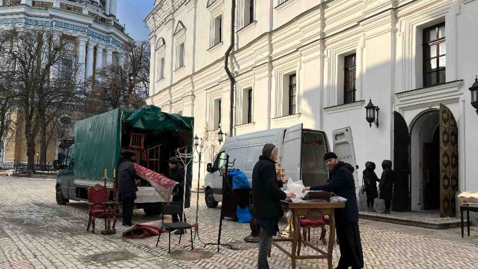 Immagine di Kiev caccia dalla Cattedrale i monaci ortodossi legati a Mosca