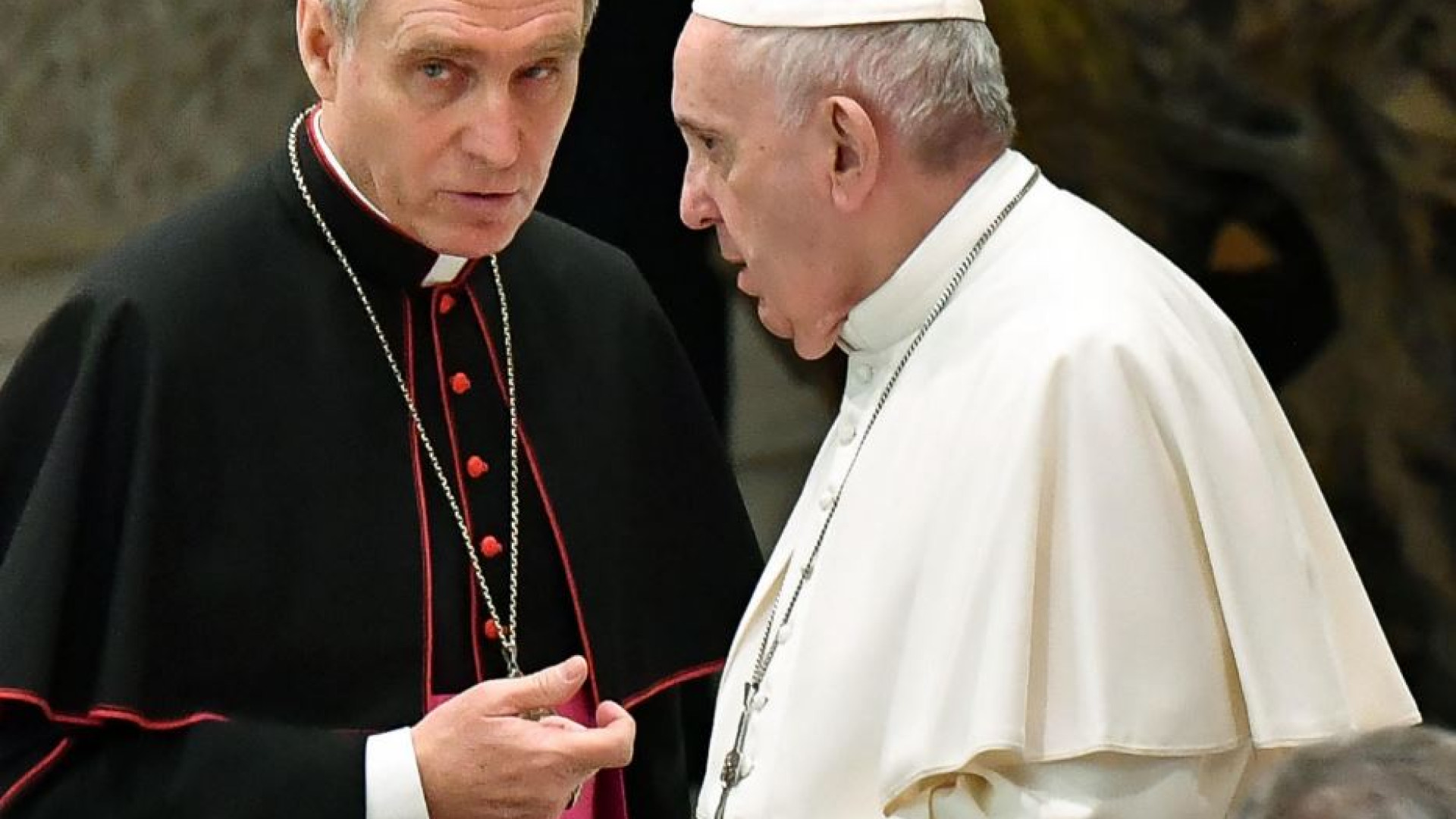Immagine di Papa Francesco incontra monsignor Georg Gänswein