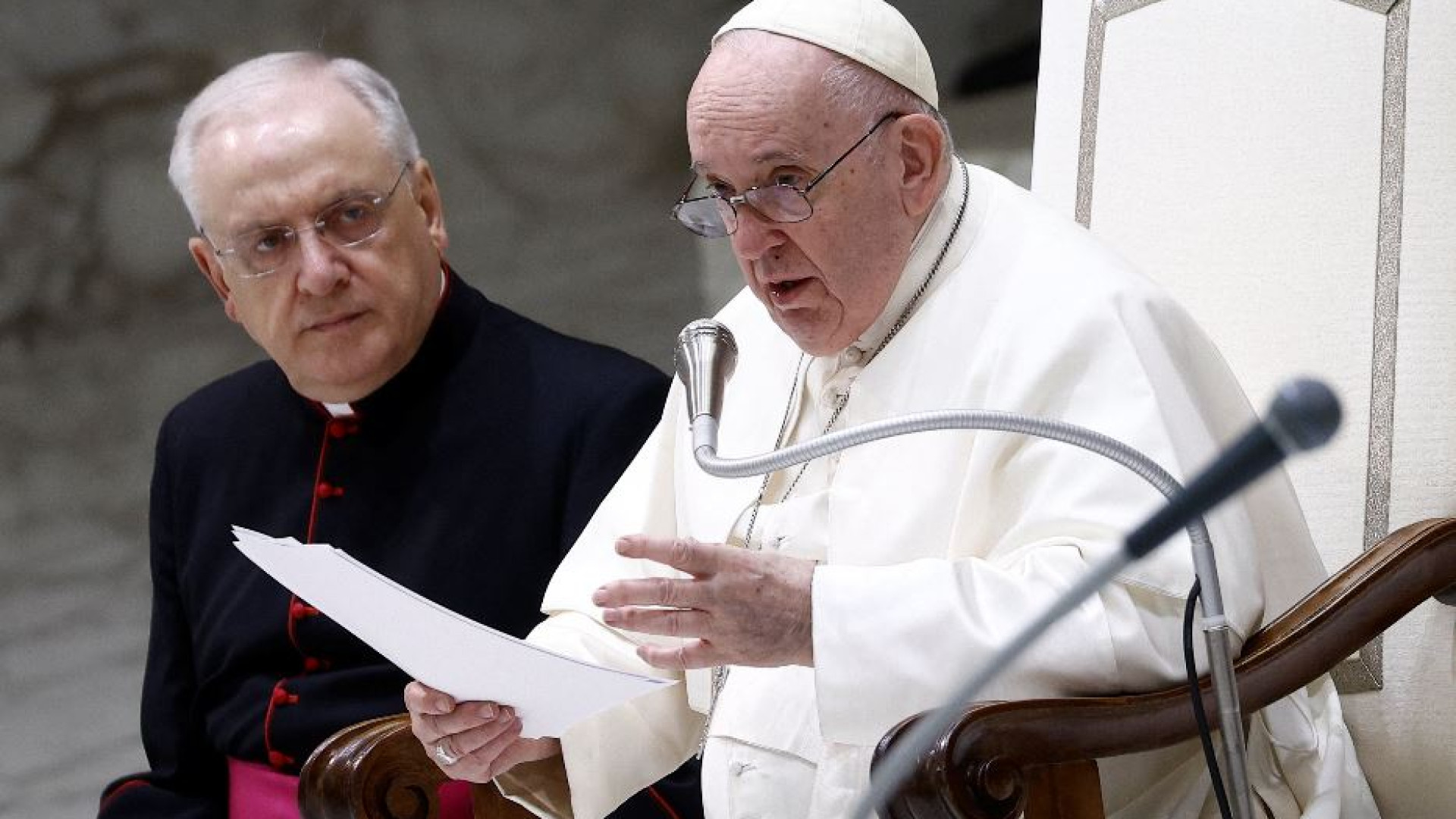 Immagine di Il Papa: preghiamo per padre Achi e per i cristiani perseguitati