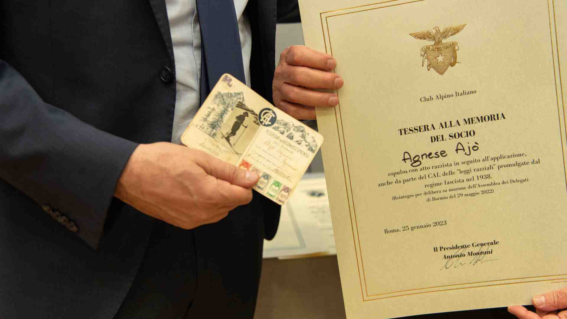 Immagine di Il Cai riammette i soci ebrei espulsi con le leggi razziali