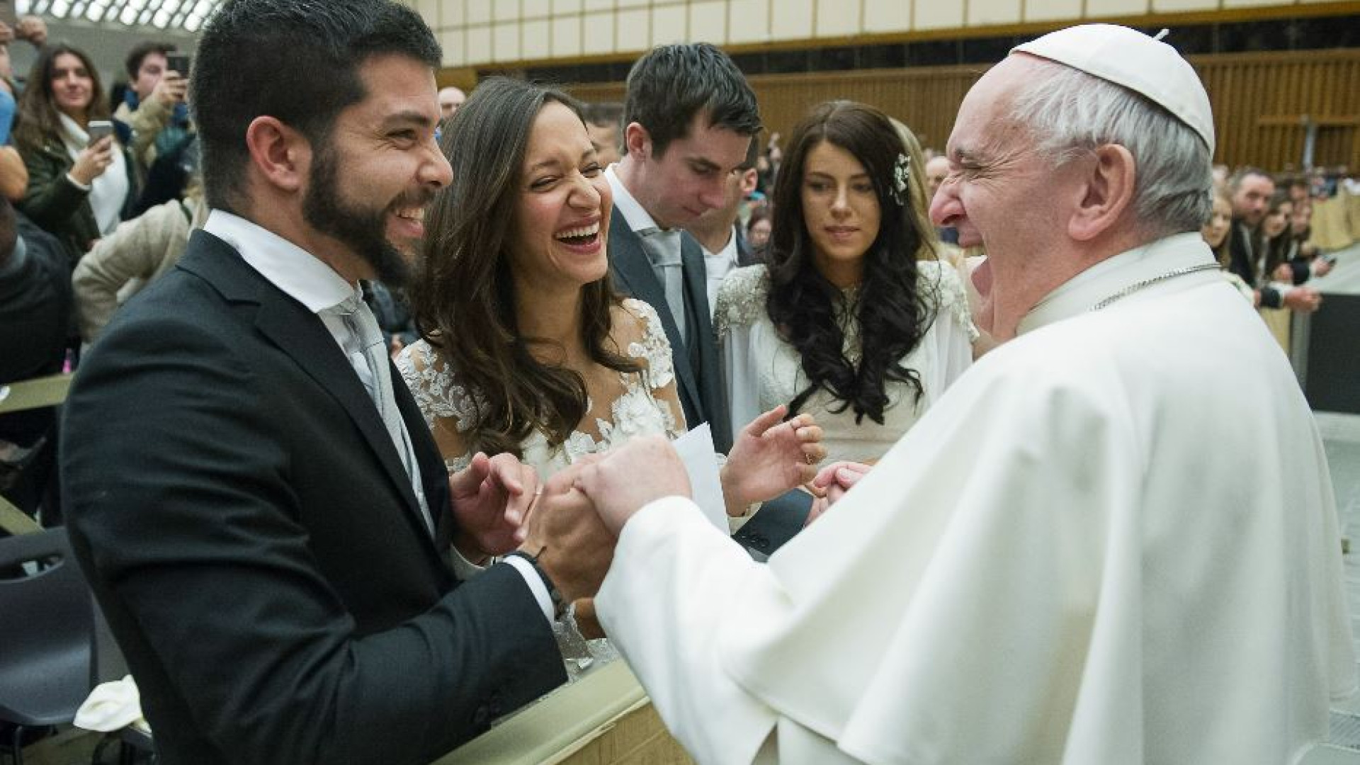 Immagine di Papa Francesco: il matrimonio è un bene per tutta l'umanità
