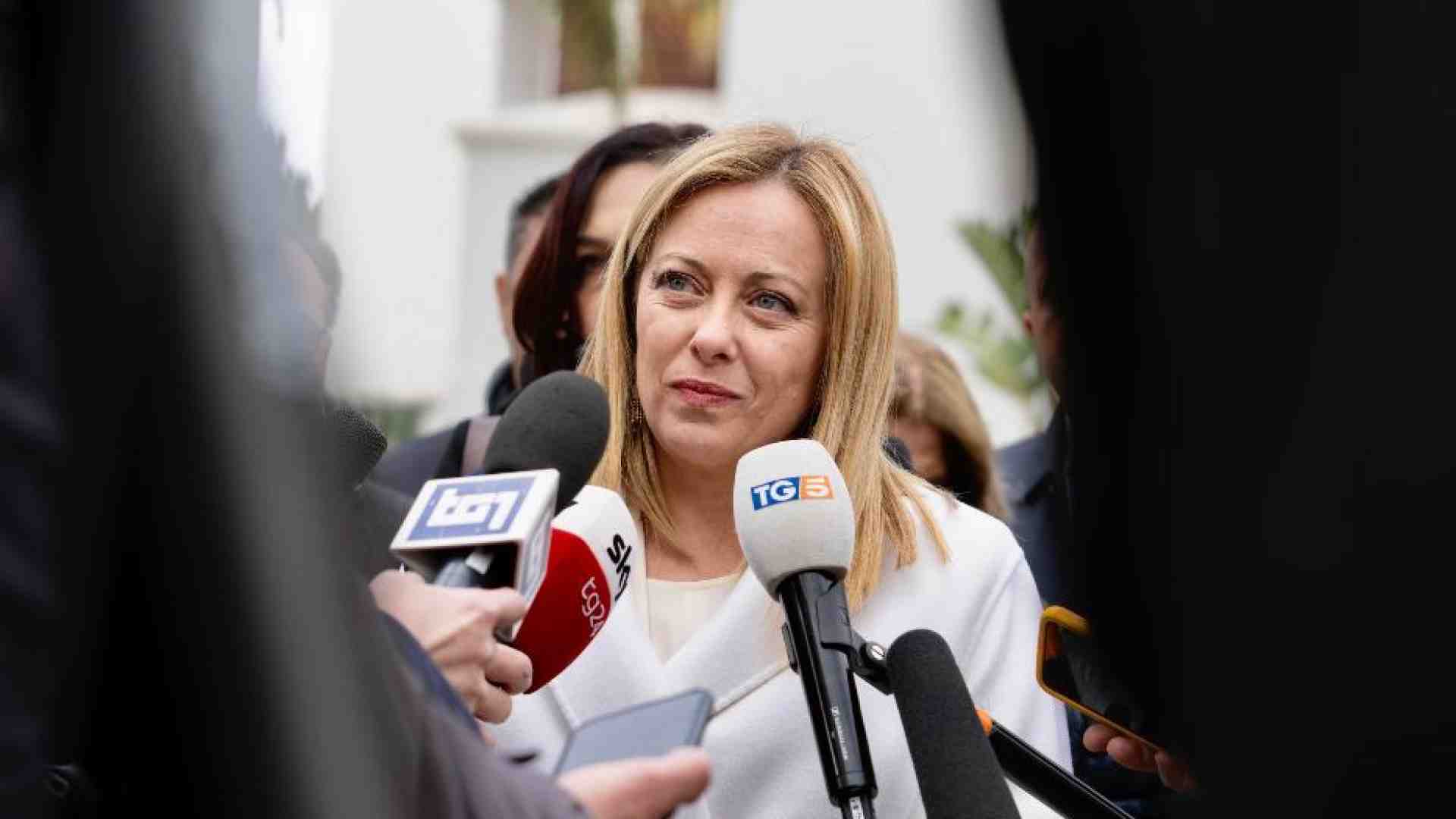 Immagine di Meloni in Libia, tra migranti da bloccare e gas da importare