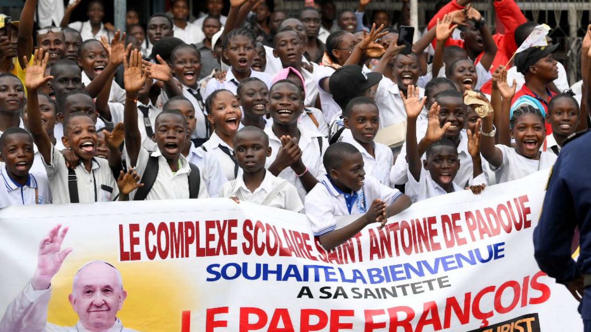 Immagine di Papa Francesco: l’Africa non è una miniera da sfruttare o terra da saccheggiare