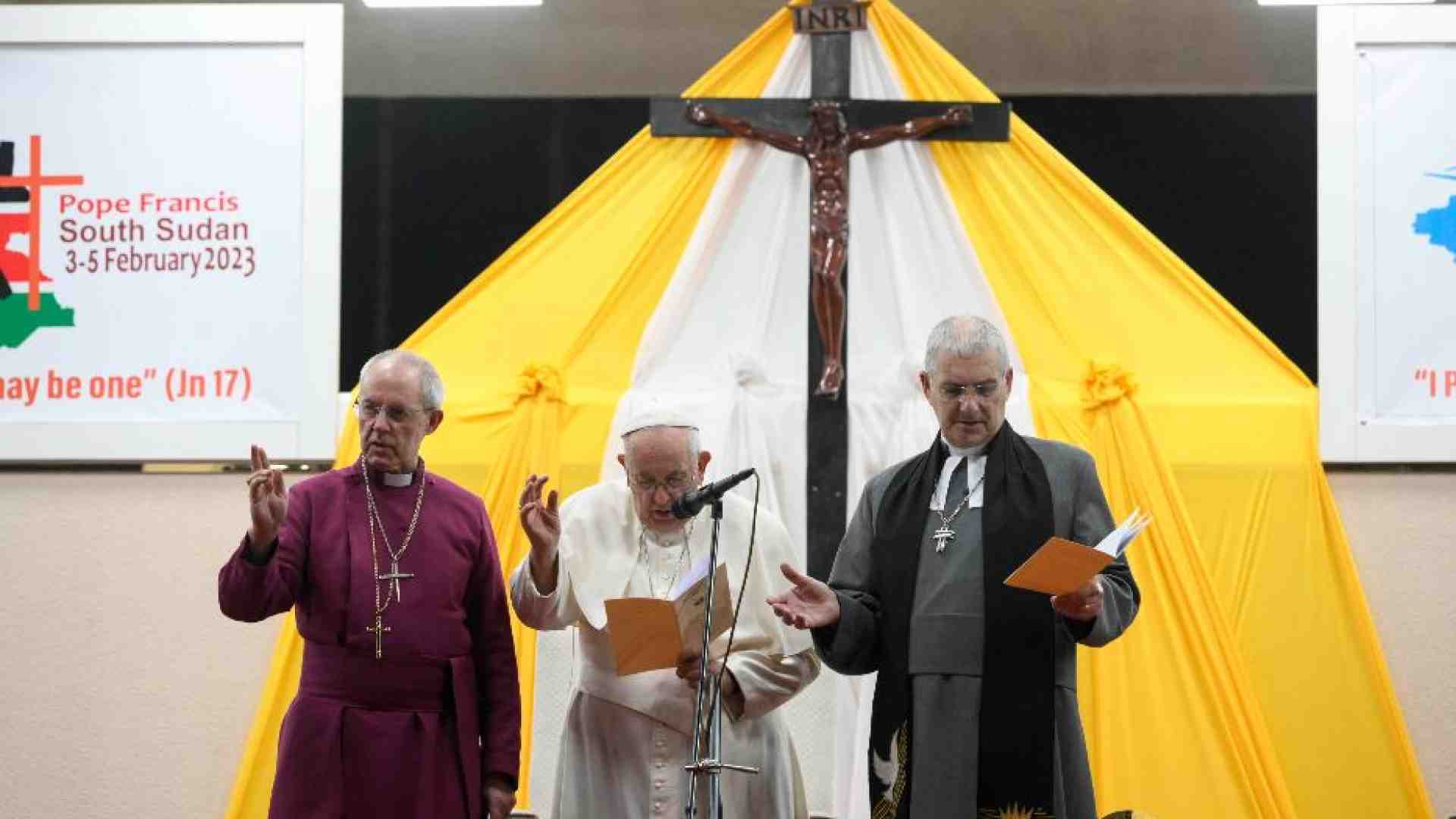 Immagine di La preghiera ecumenica per il Sud Sudan: «Chi segue Cristo sceglie la pace»