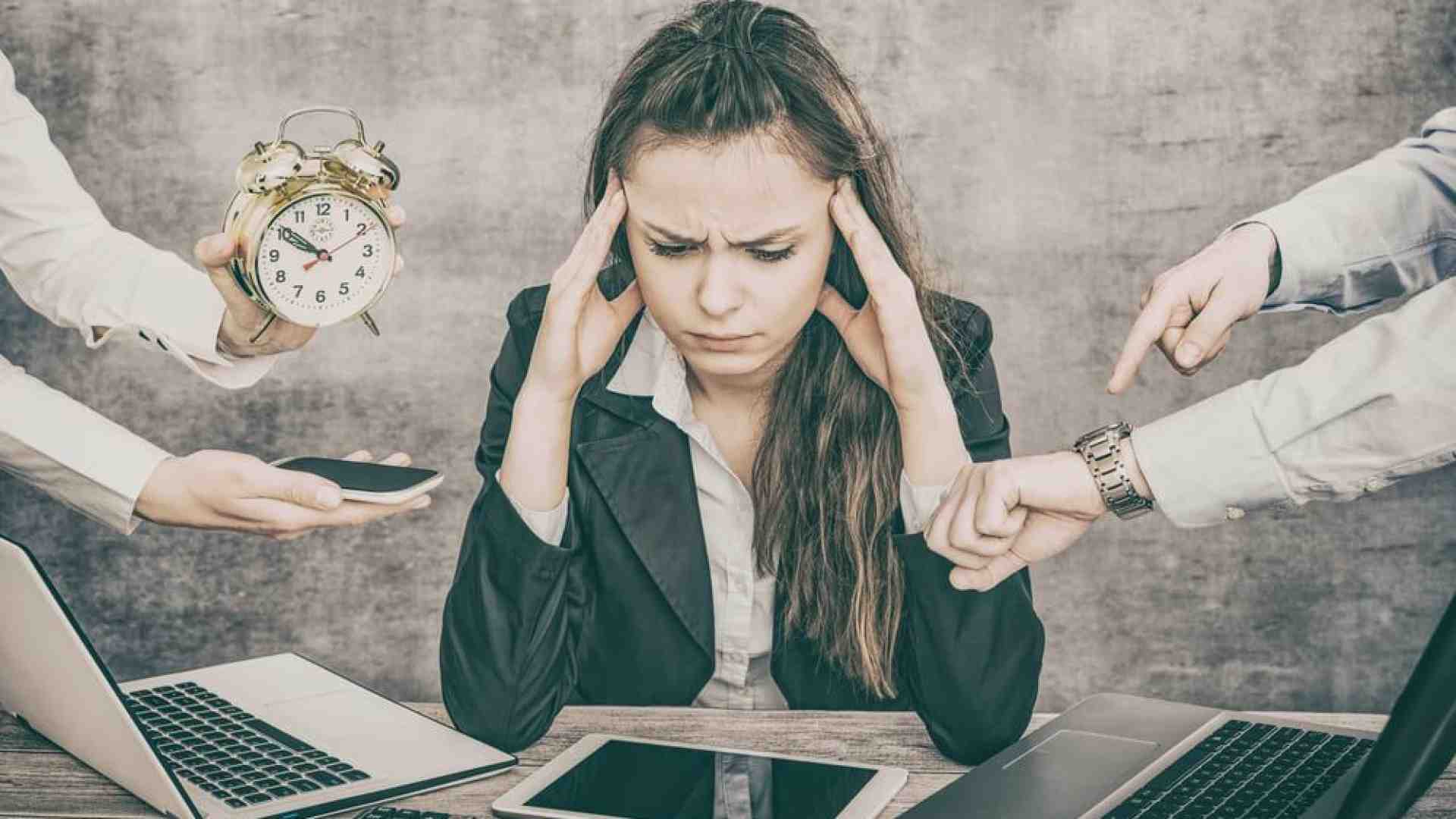 Immagine di In aumento il rischio stress nel mondo del lavoro