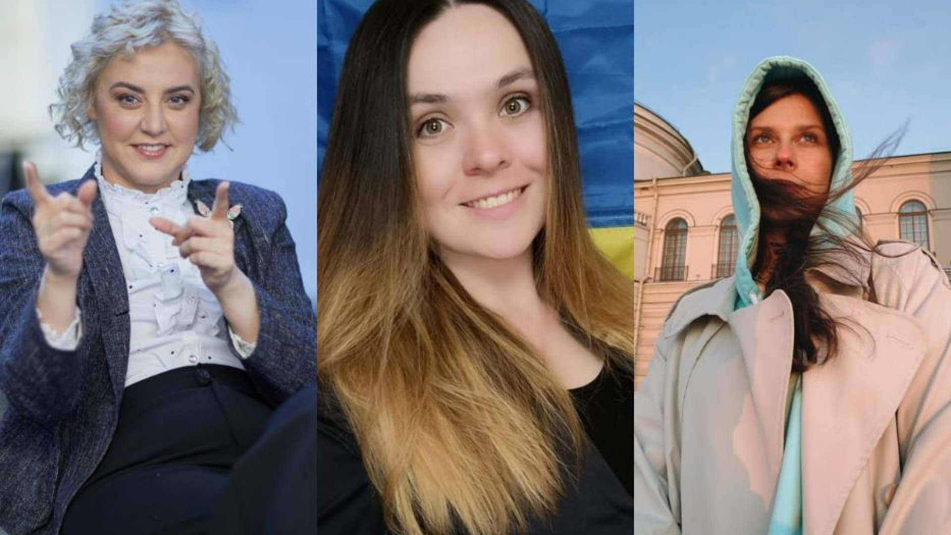 Immagine di Olga, Kateryna e Darya insieme: «Boicottiamo questo conflitto»