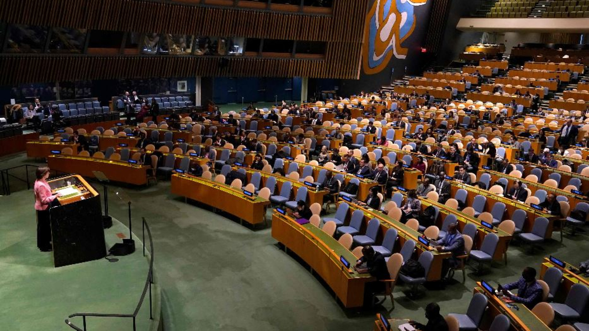 Immagine di L'Assemblea dell'Onu vota risoluzione per il ritiro immediato della Russia