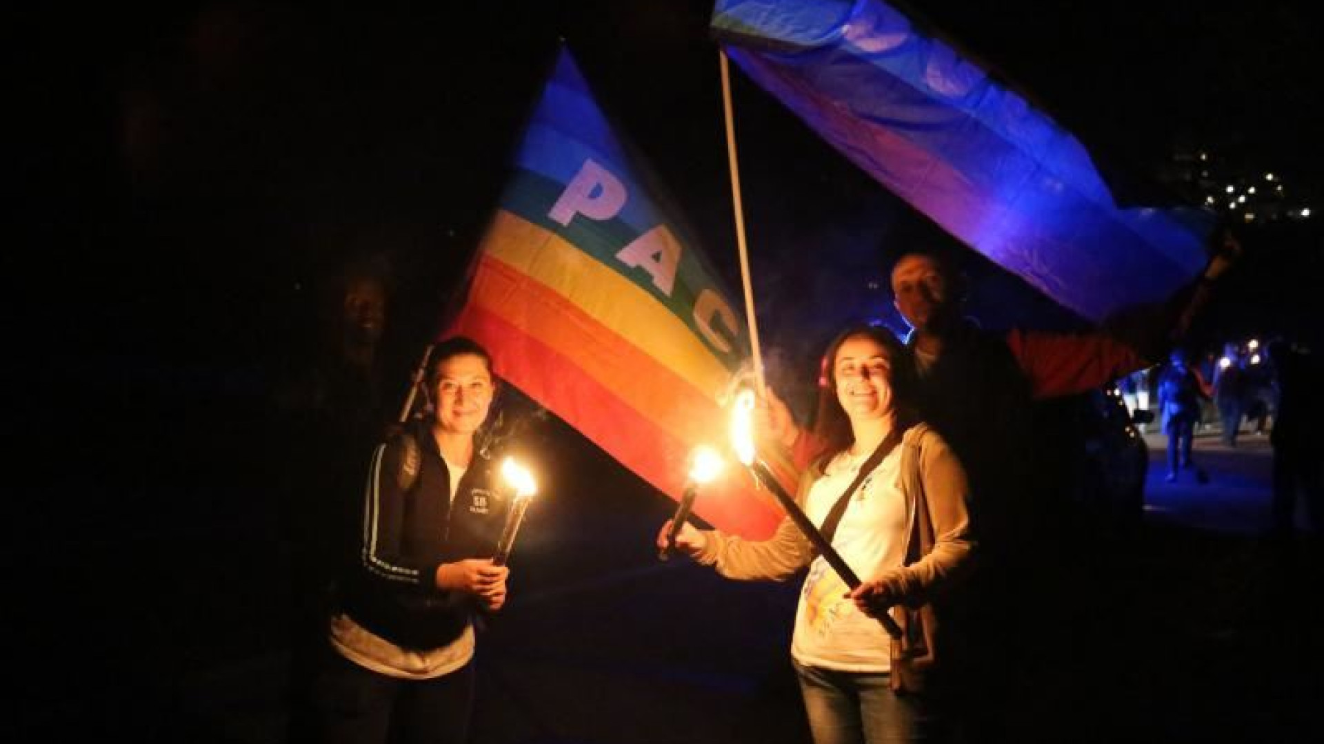 Immagine di Perugia-Assisi, la notte della marcia: «La politica può fermare la guerra»
