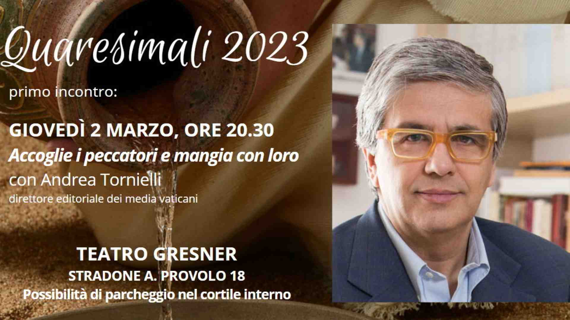 Immagine di "Accoglie i peccatori e mangia con loro"