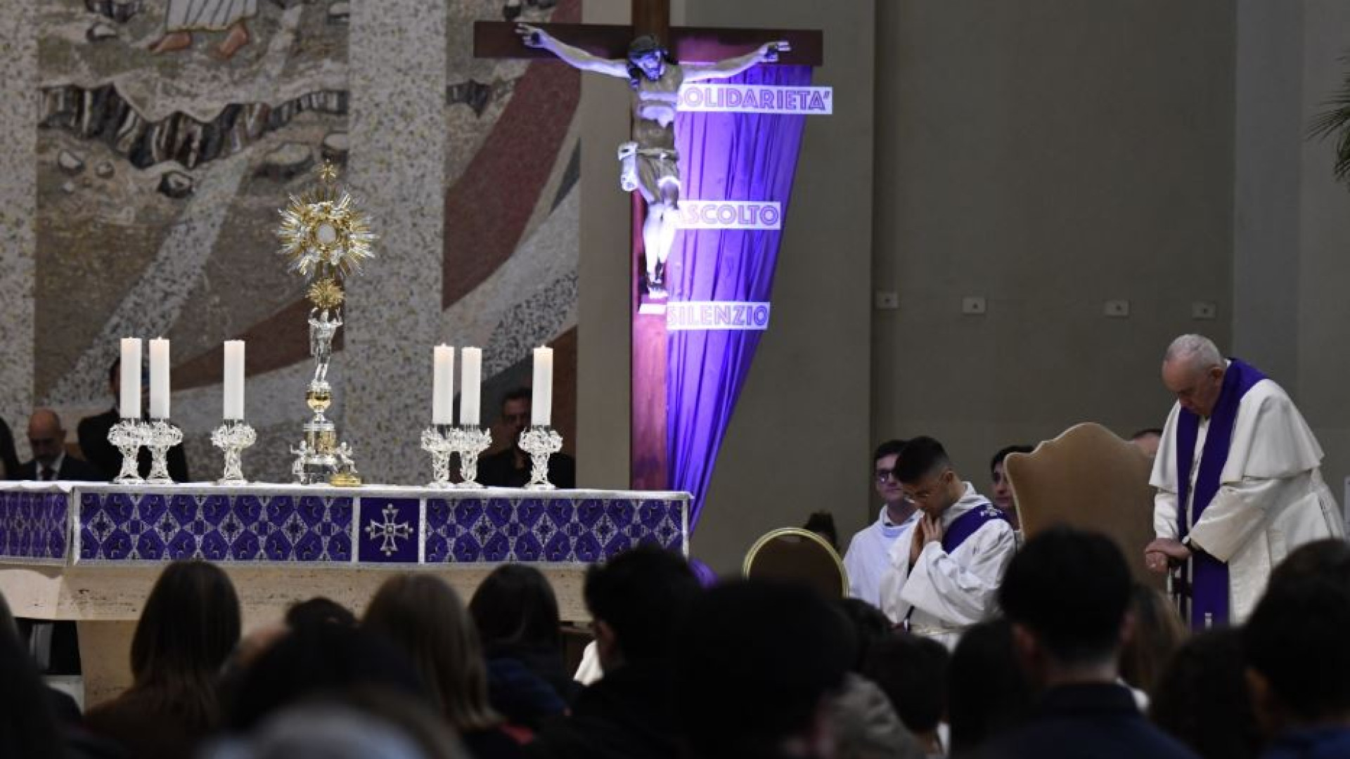 Immagine di Francesco: il sacramento della Riconciliazione deve essere un incontro di festa