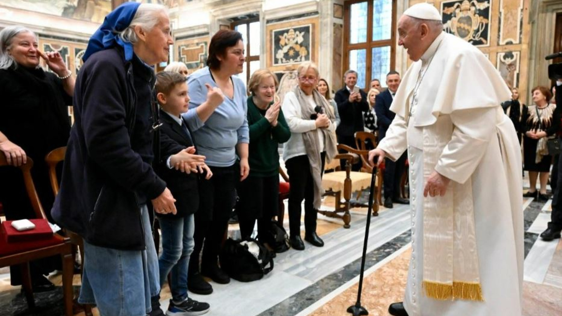 Immagine di Il Papa ai giostrai: voi portate gioia e compagnia in un mondo di grigiore