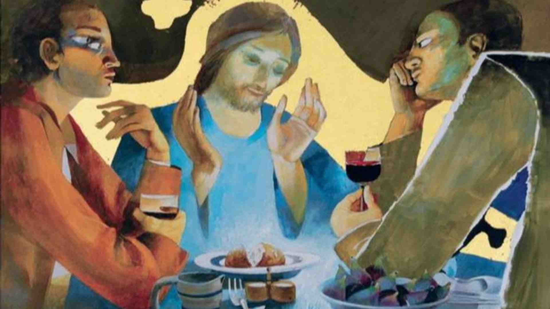 Immagine di Gesù non chiede non spezza offre tutto