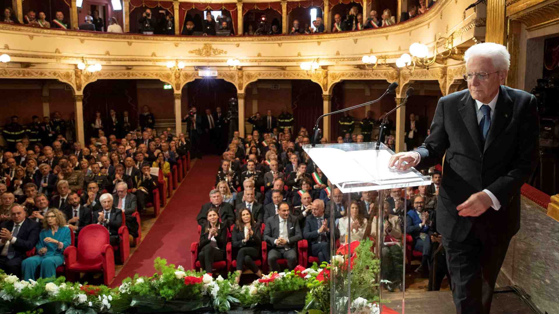 Immagine di Mattarella: «La resistenza fu un moto di popolo contro il fascismo»