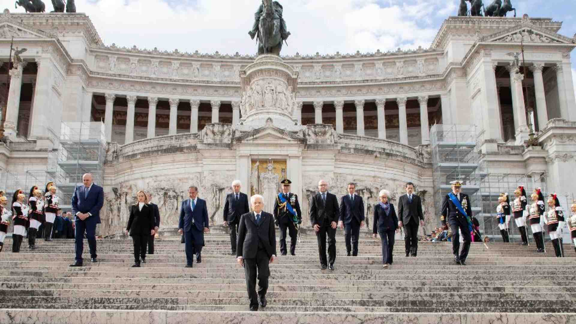Immagine di Il 25 aprile del presidente Sergio Mattarella