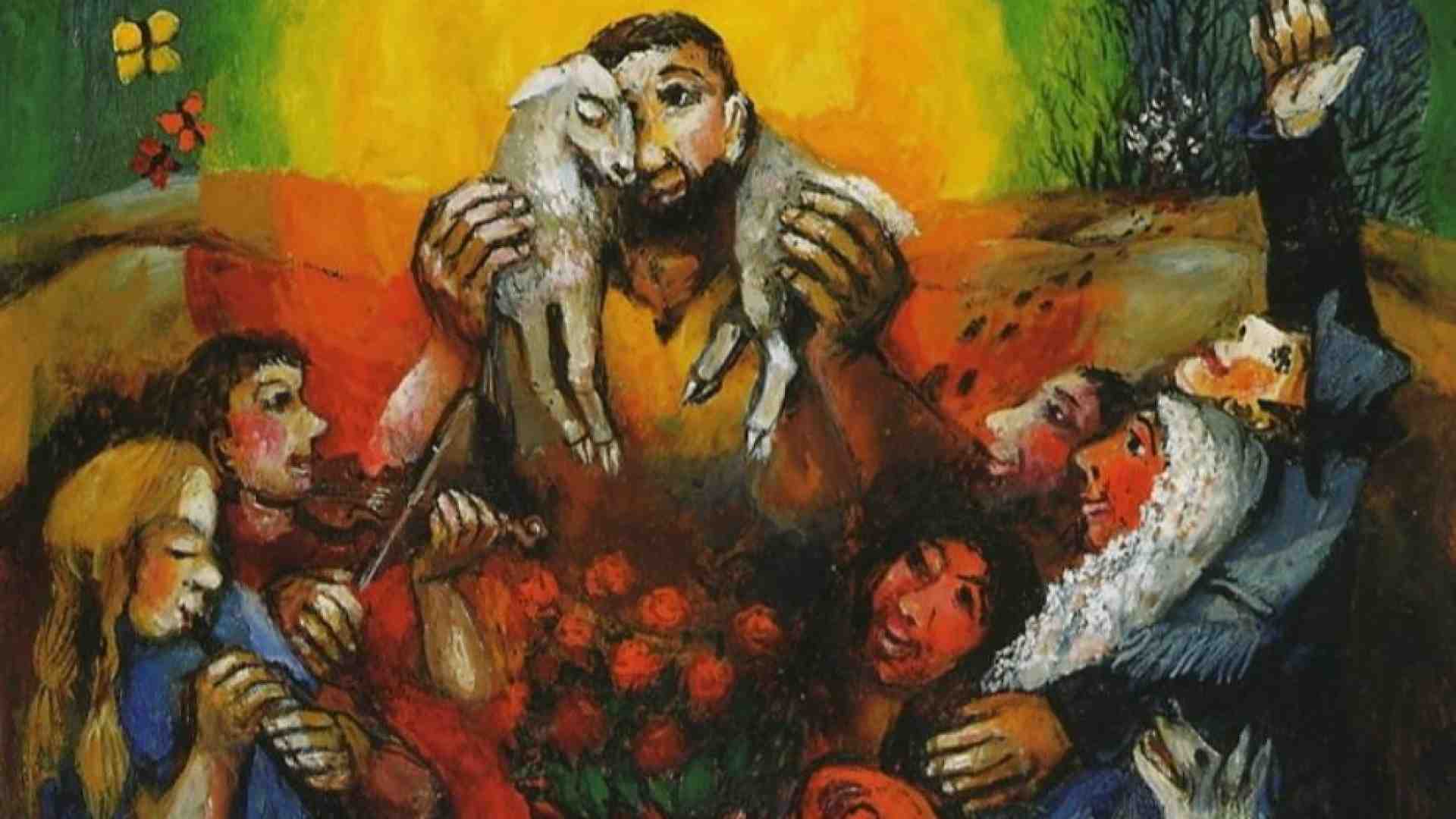 Immagine di Gesù chiama per nome donandoci la vita