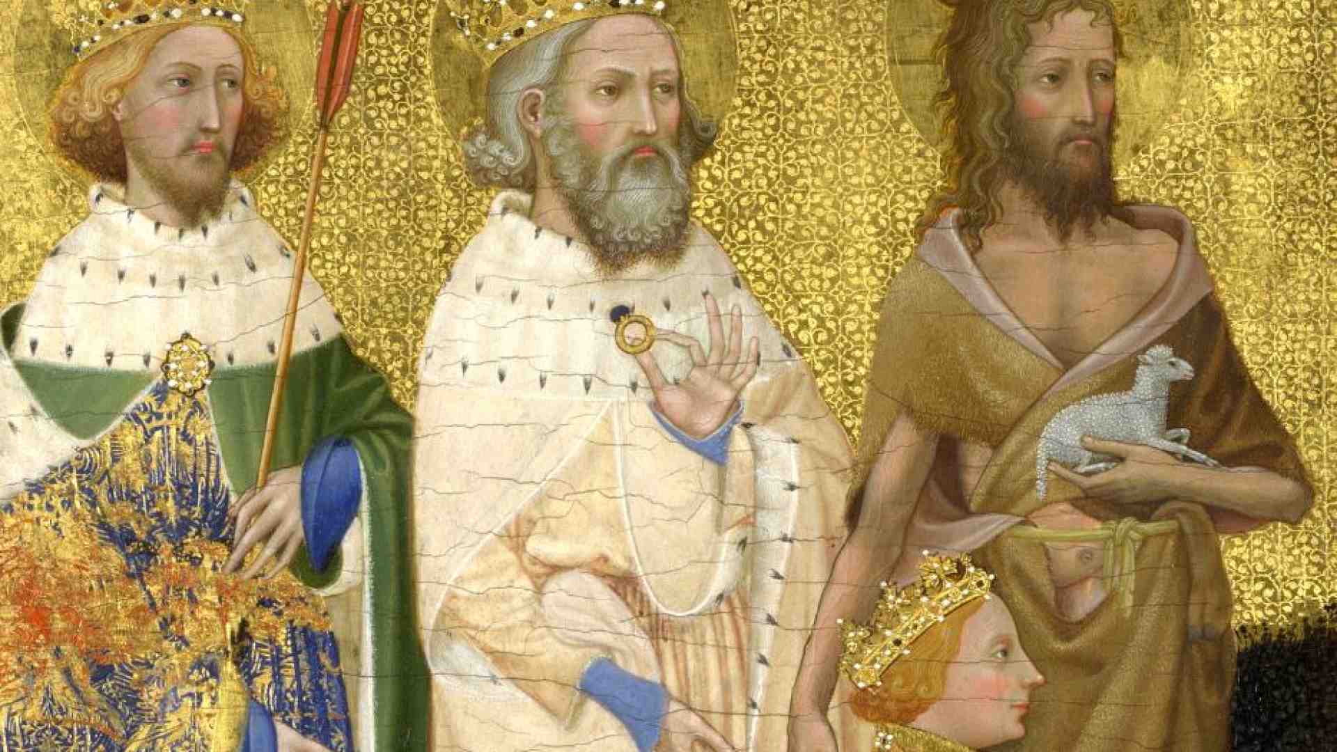 Immagine di Le insegne del re santo Edoardo il Confessore tornano per Carlo III