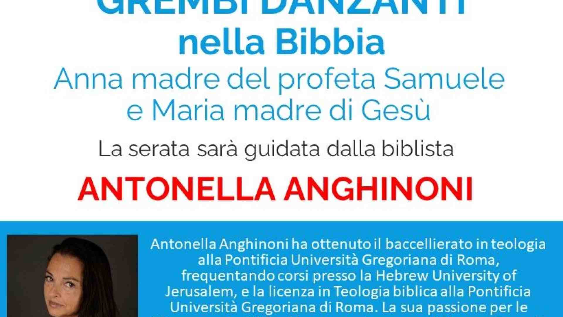 Immagine di Una serata con la biblista Antonella Anghinoni