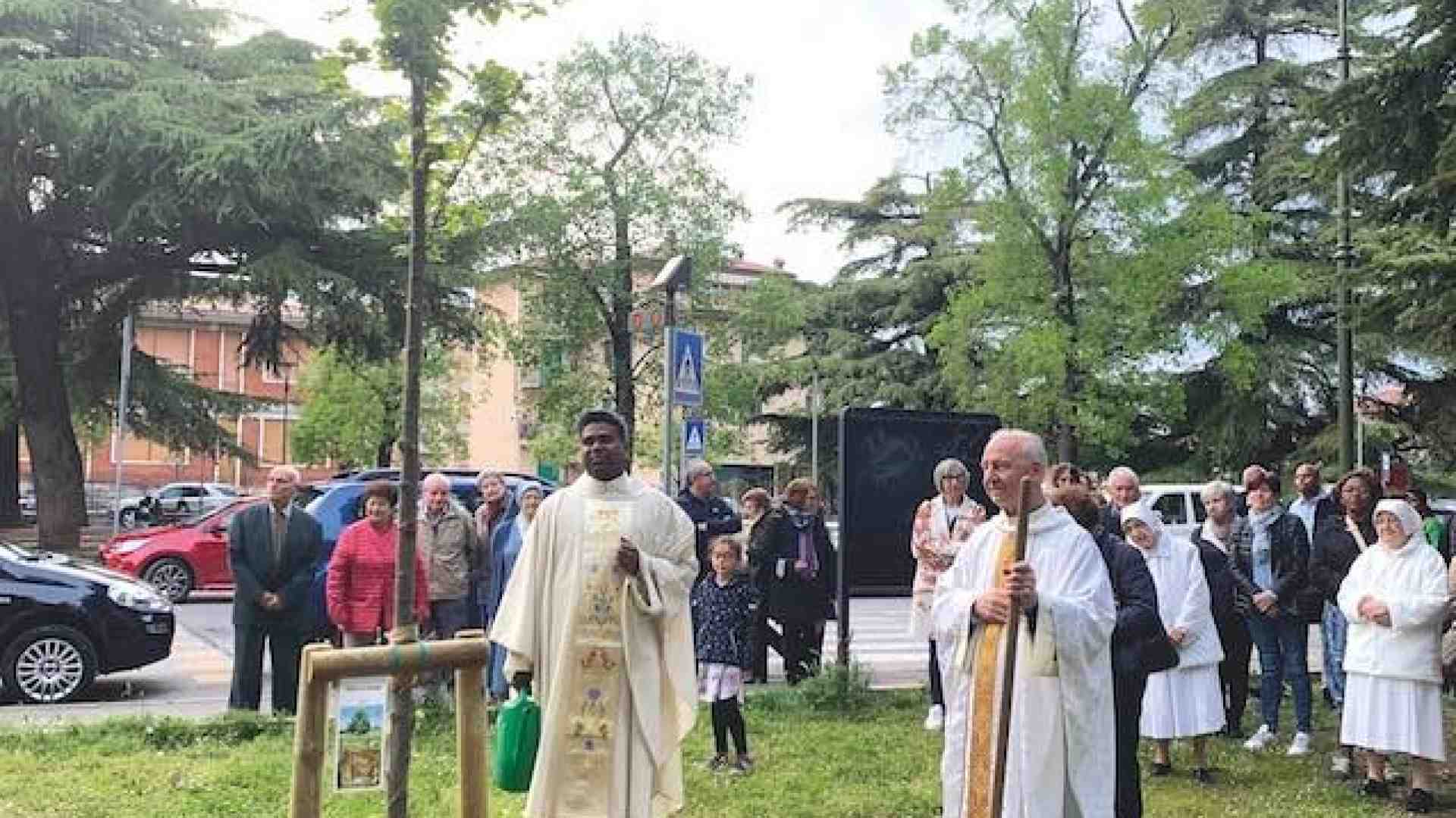 Immagine di Santa Maria della Pace. L'ingresso del nuovo parroco