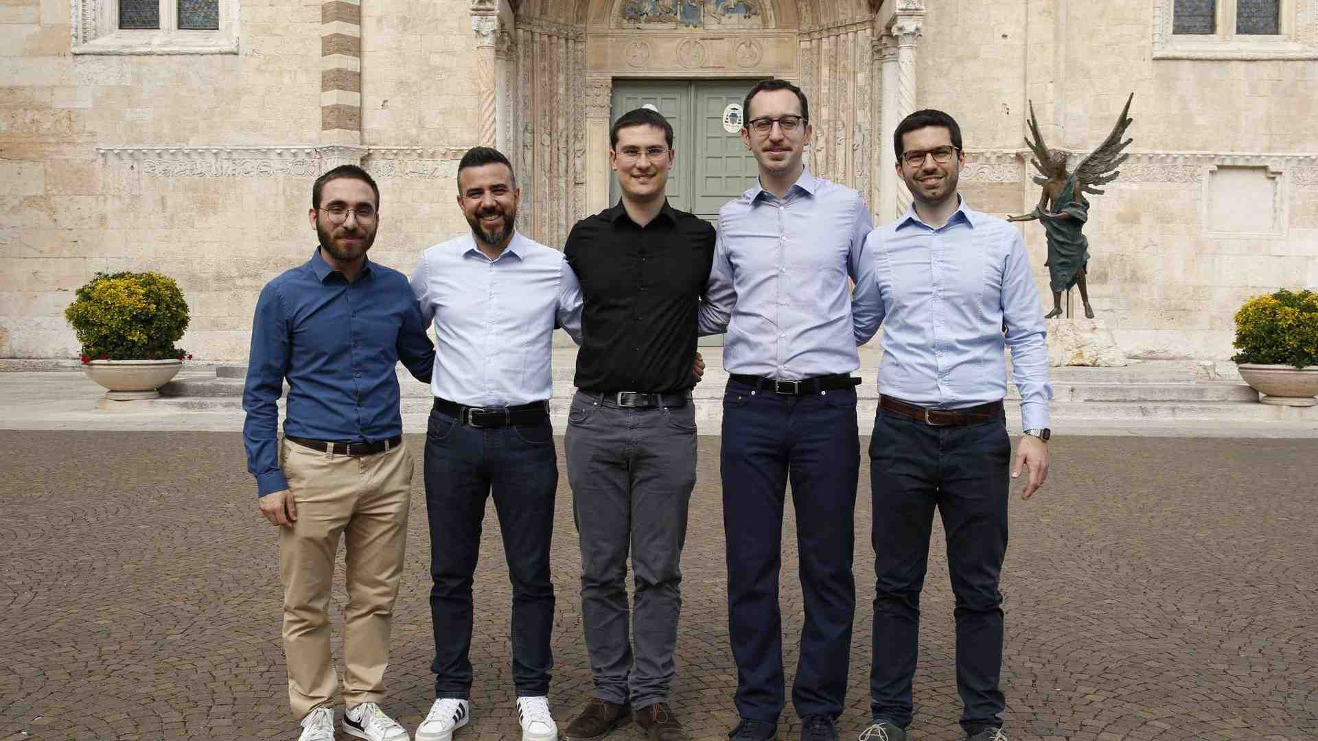 Immagine di Il rito di ammissione di cinque seminaristi