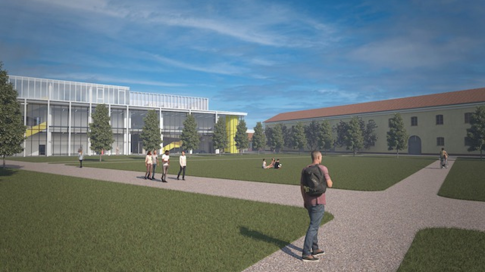 Immagine di Campus moderno e green