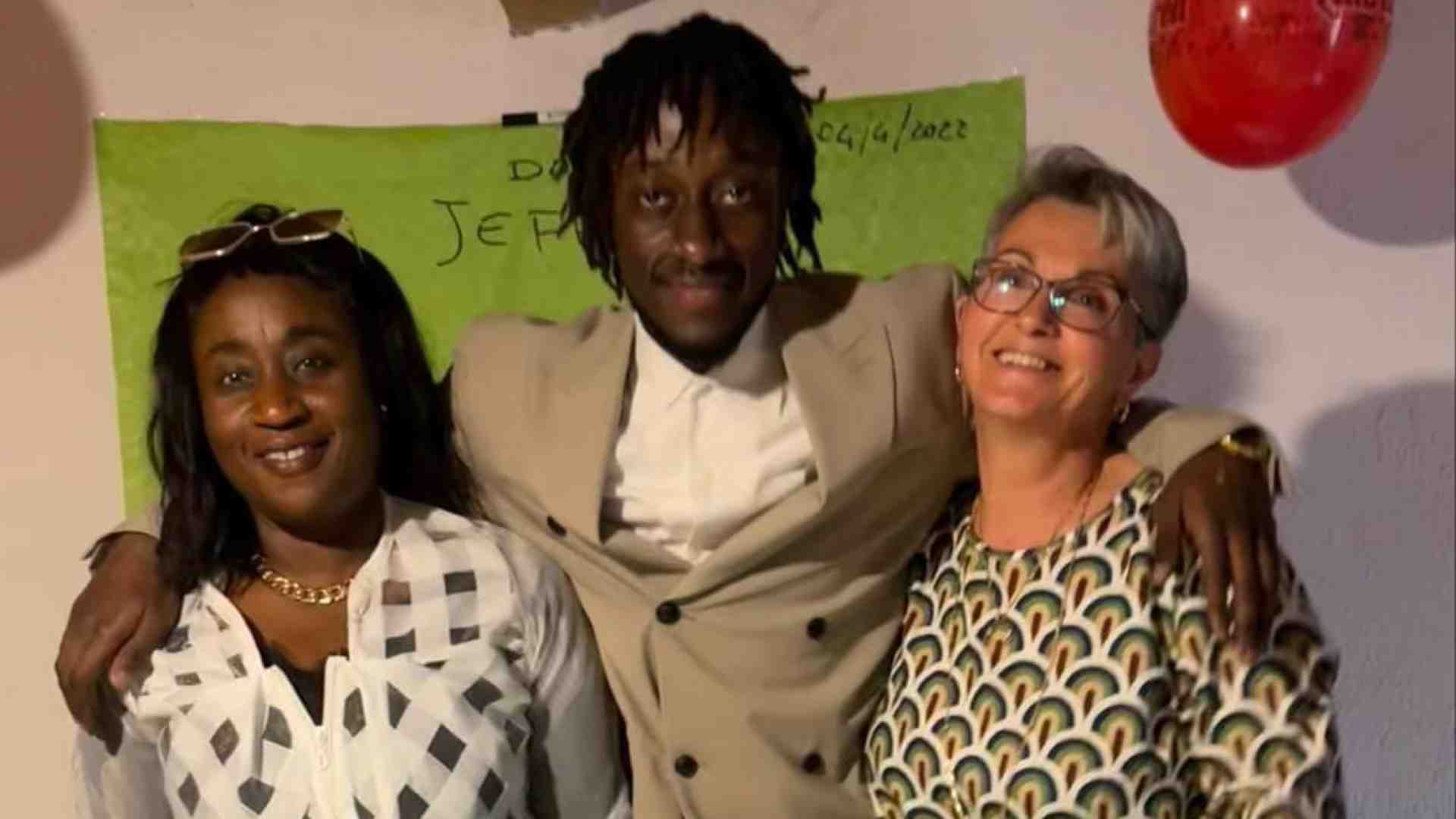 Immagine di Jeffrey, orgoglio di due mamme a cavallo tra Africa e Grezzana