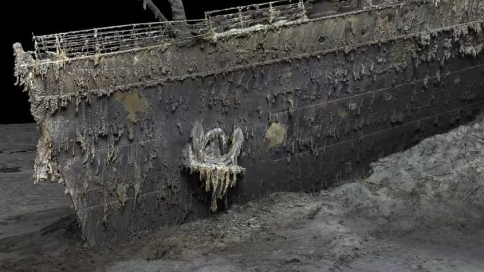 Immagine di Titanic: il relitto in fondo al mare per la prima volta in 3D