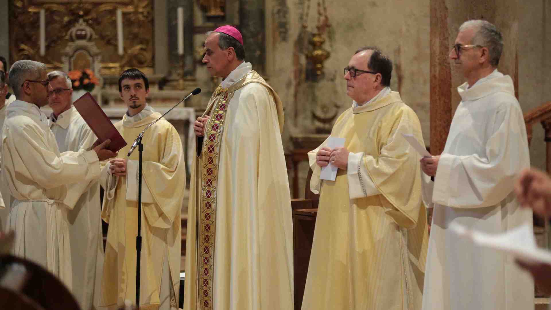 Immagine di Il discorso del vescovo Domenico alla città di Verona