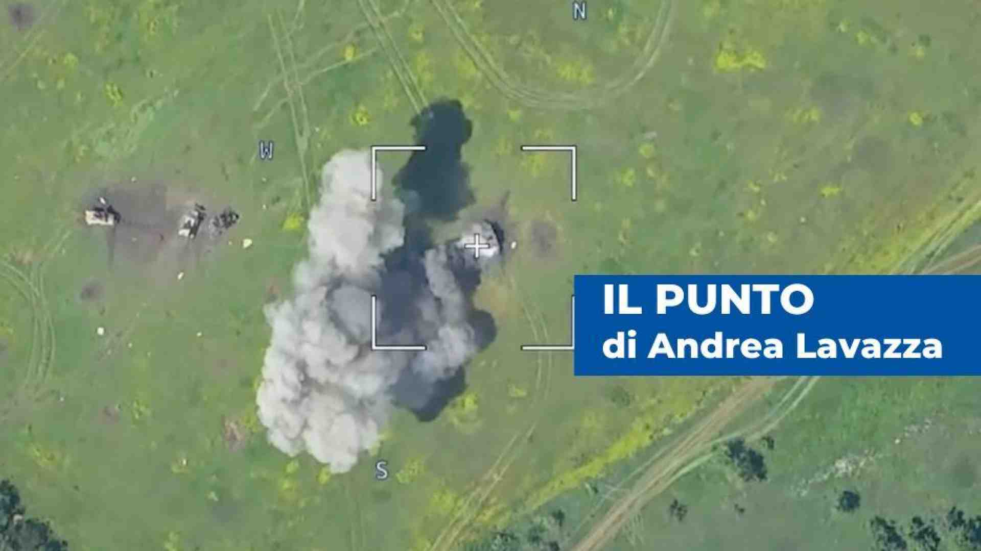 Immagine di Guerra giorno 467: l'offensiva e l'analisi realista che dà la Russia vincente