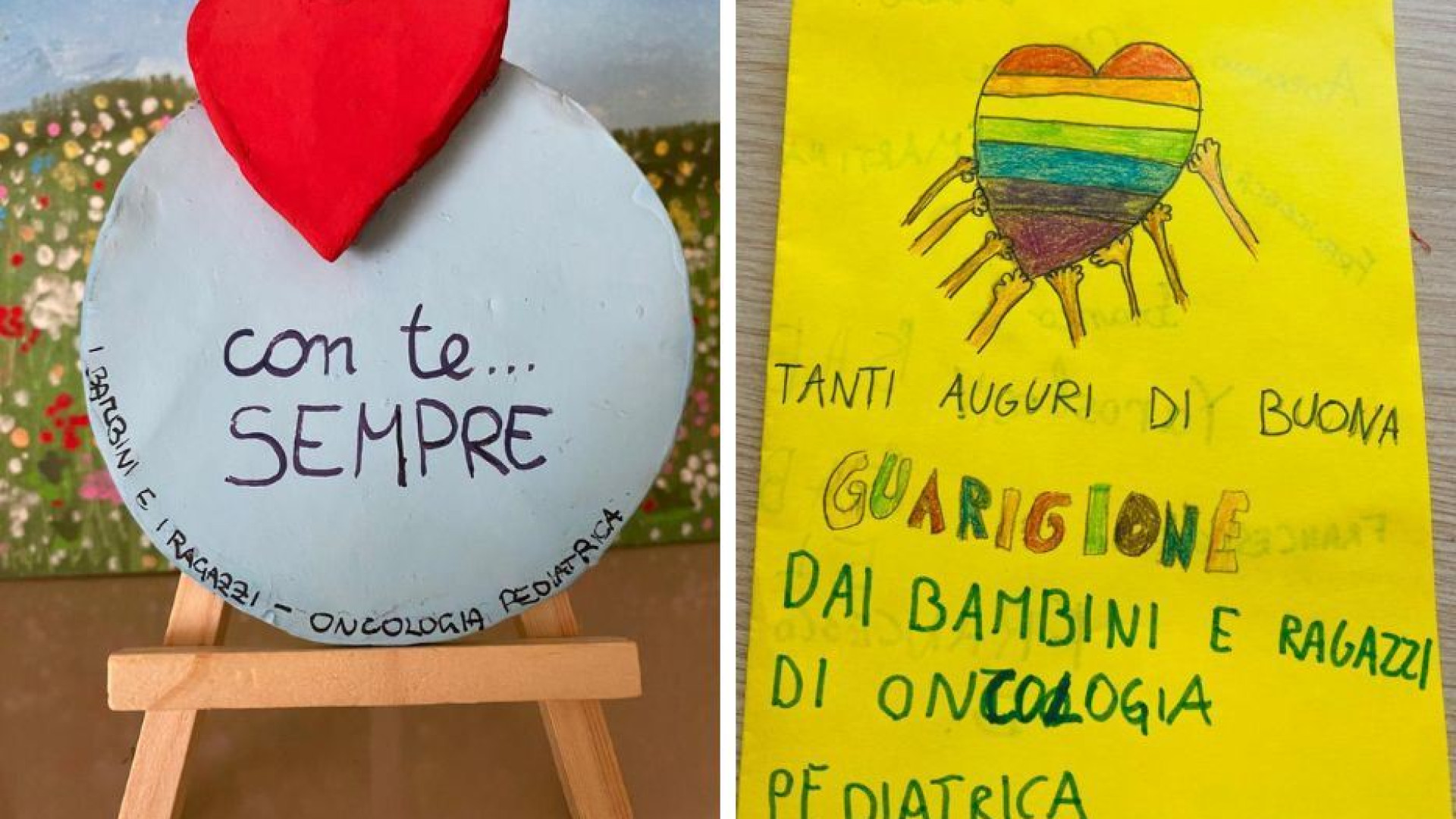 Immagine di Francesco sfebbrato ha ripreso il lavoro. Il grazie per i disegni dei bimbi