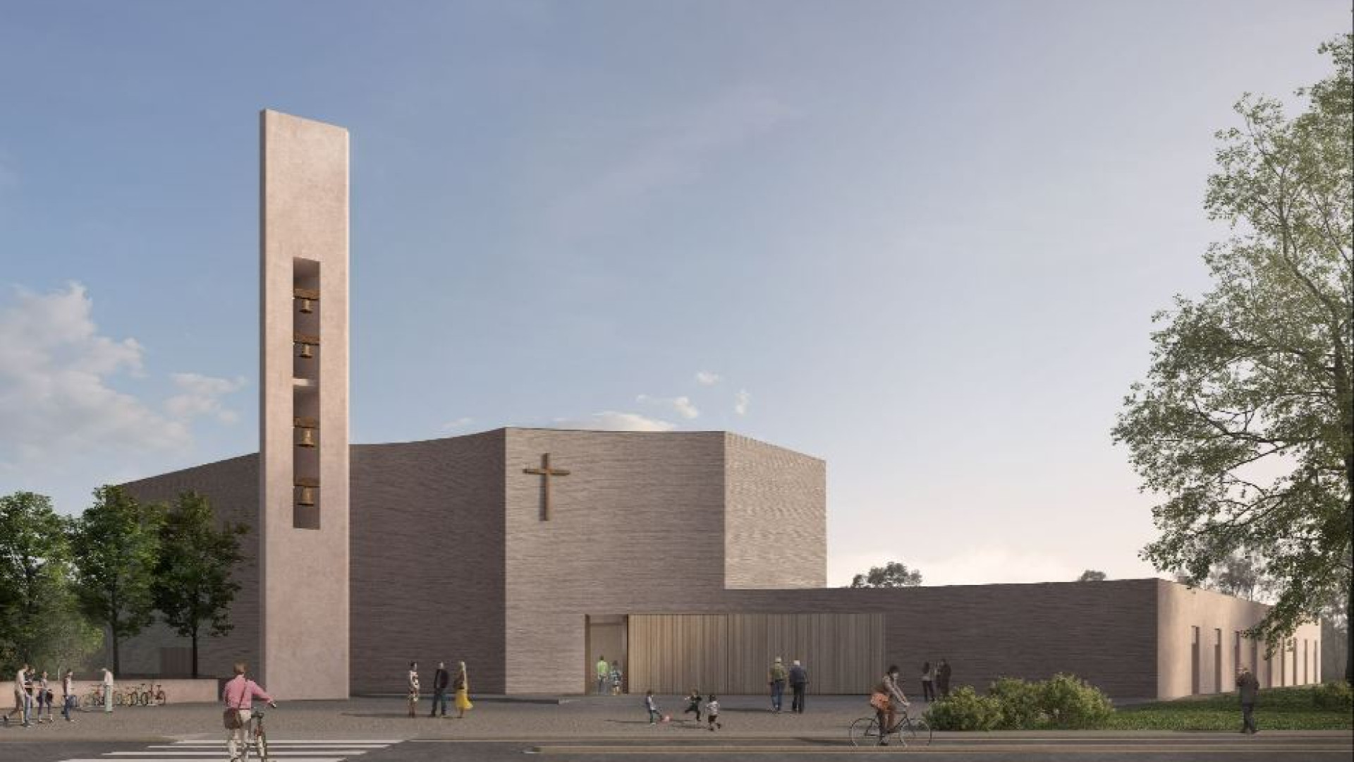 Immagine di Nella città alluvionata, una nuova chiesa dedicata a Paolo VI