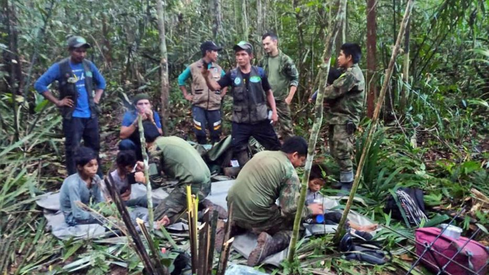 Immagine di Sopravvissuti 40 giorni nella giungla, 4 fratellini salvati in Colombia