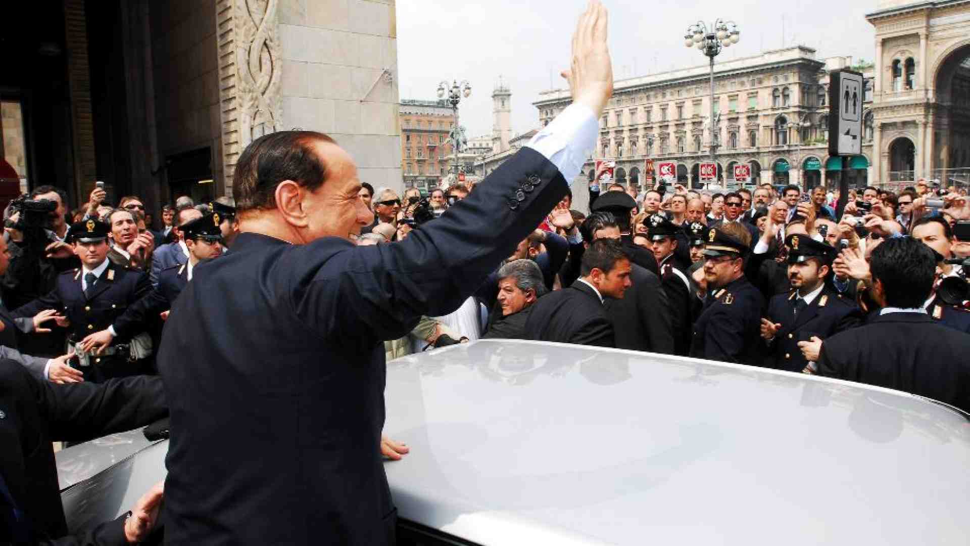 Immagine di Berlusconi, dalle tv a leader italiano ed europeo