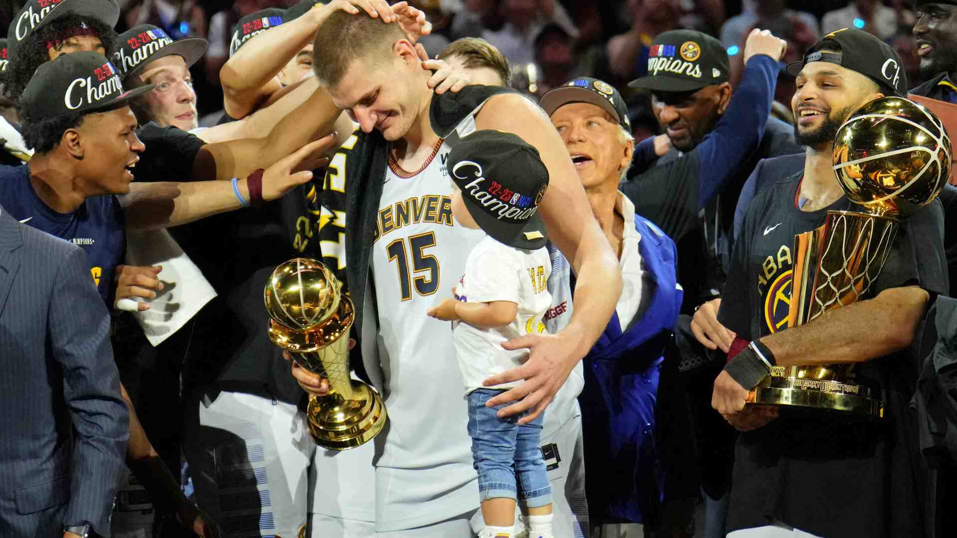 Immagine di Denver campione, Jokic il signore dell'anello