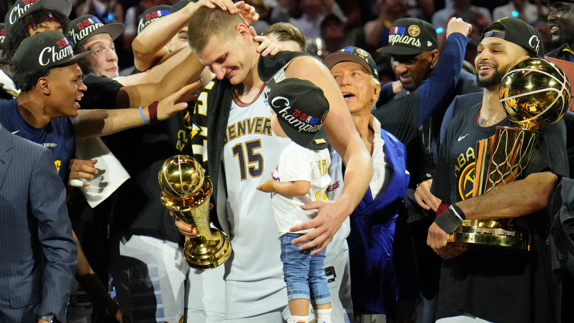 Immagine di Denver campione, Jokic il signore dell'anello