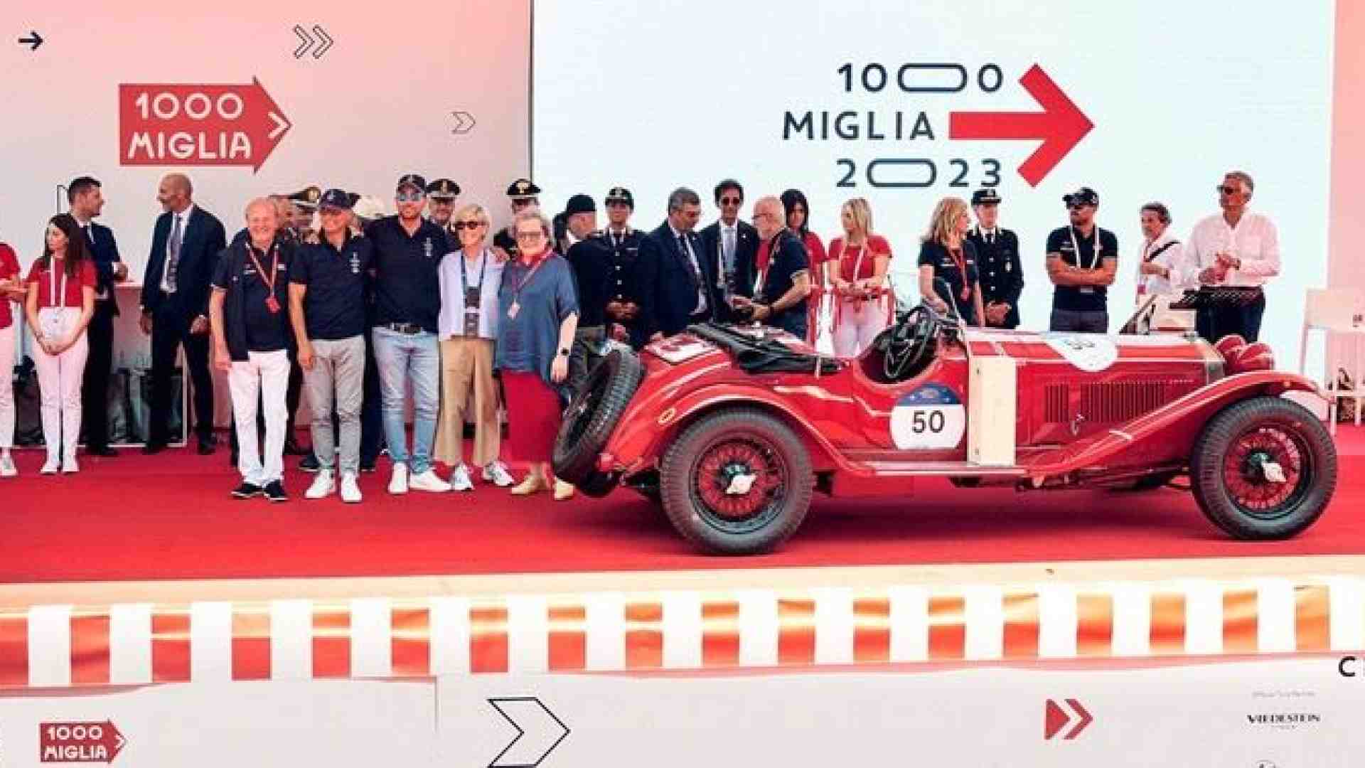 Immagine di L'Alfa Romeo 6c 1750 SS vince la "corsa più bella del mondo"