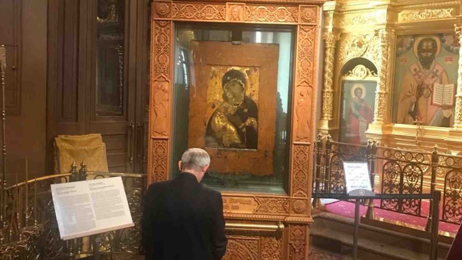 Immagine di Zuppi a Mosca, colloquio con consigliere di Putin