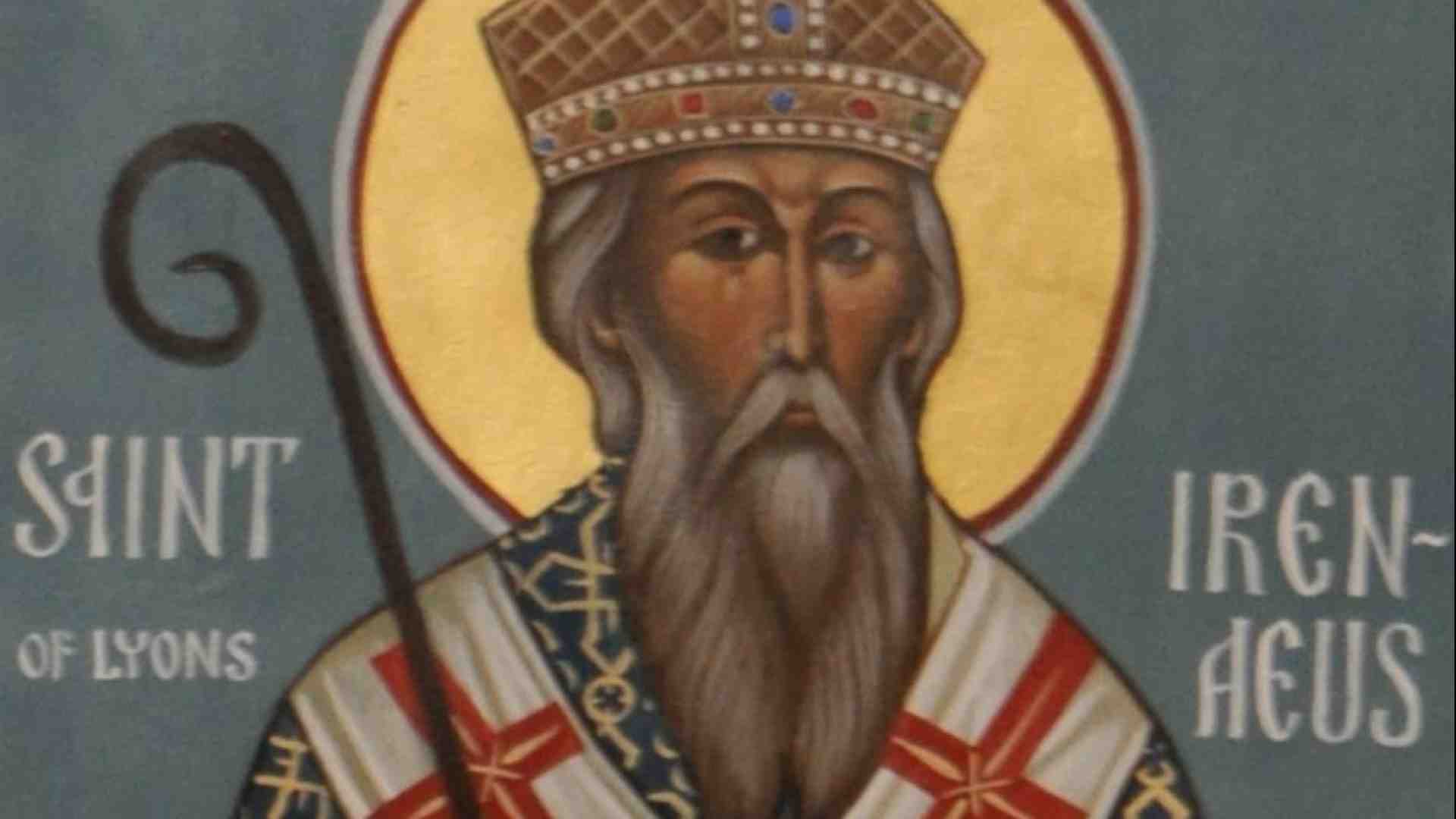 Immagine di Sant’Ireneo di Lione, il «doctor unitatis»: oggi la memoria liturgica