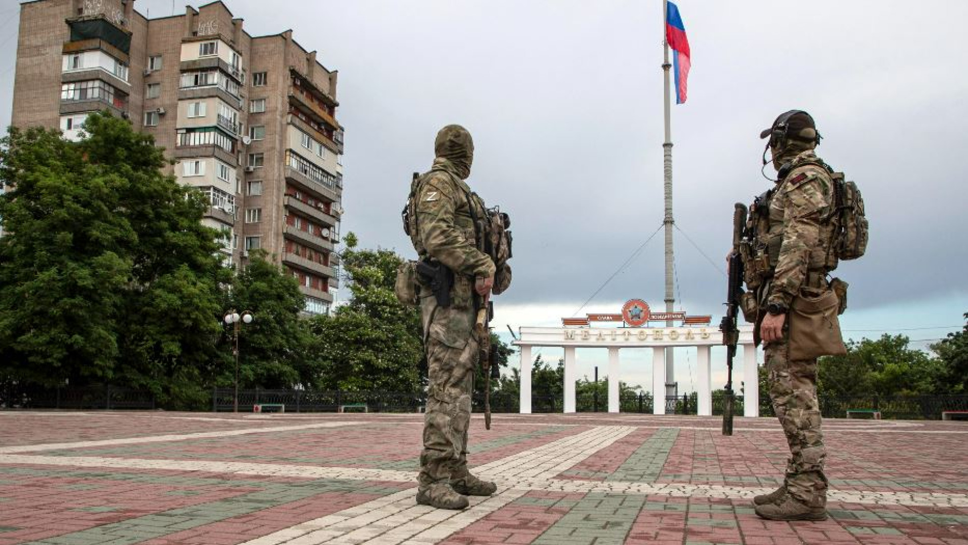 Immagine di Melitopol, la città occupata dove i russi vogliono cancellare la guerra