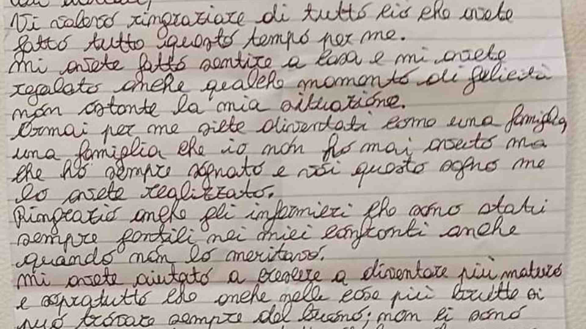Immagine di "Cari dottori, grazie": lettera di un 13enne senza famiglia accolto in corsia