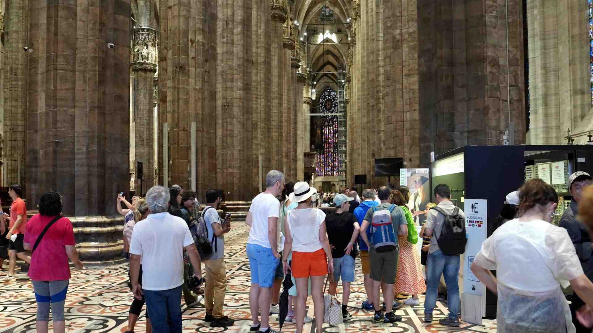 Immagine di Record di visitatori nel Duomo di Milano