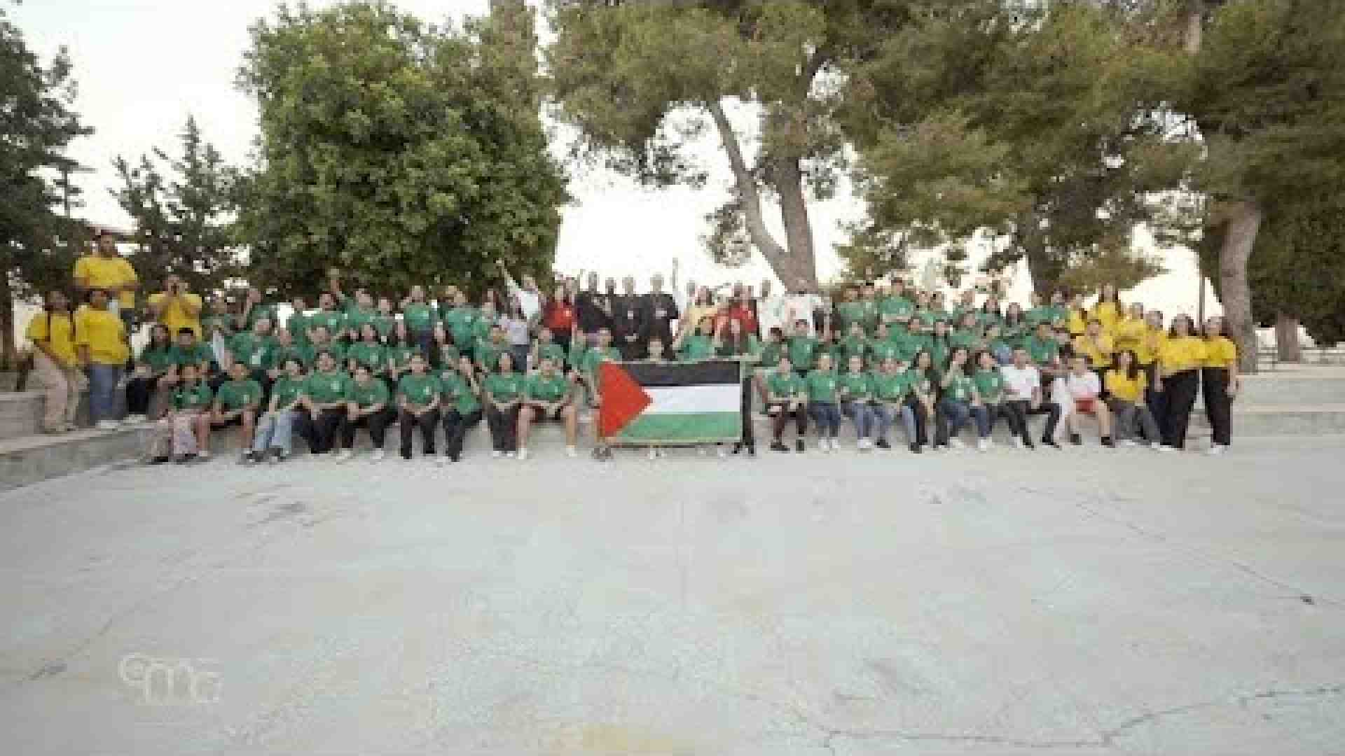 Immagine di Aguiar in Terra Santa: vicino ai ragazzi palestinesi che non andranno alla Gmg