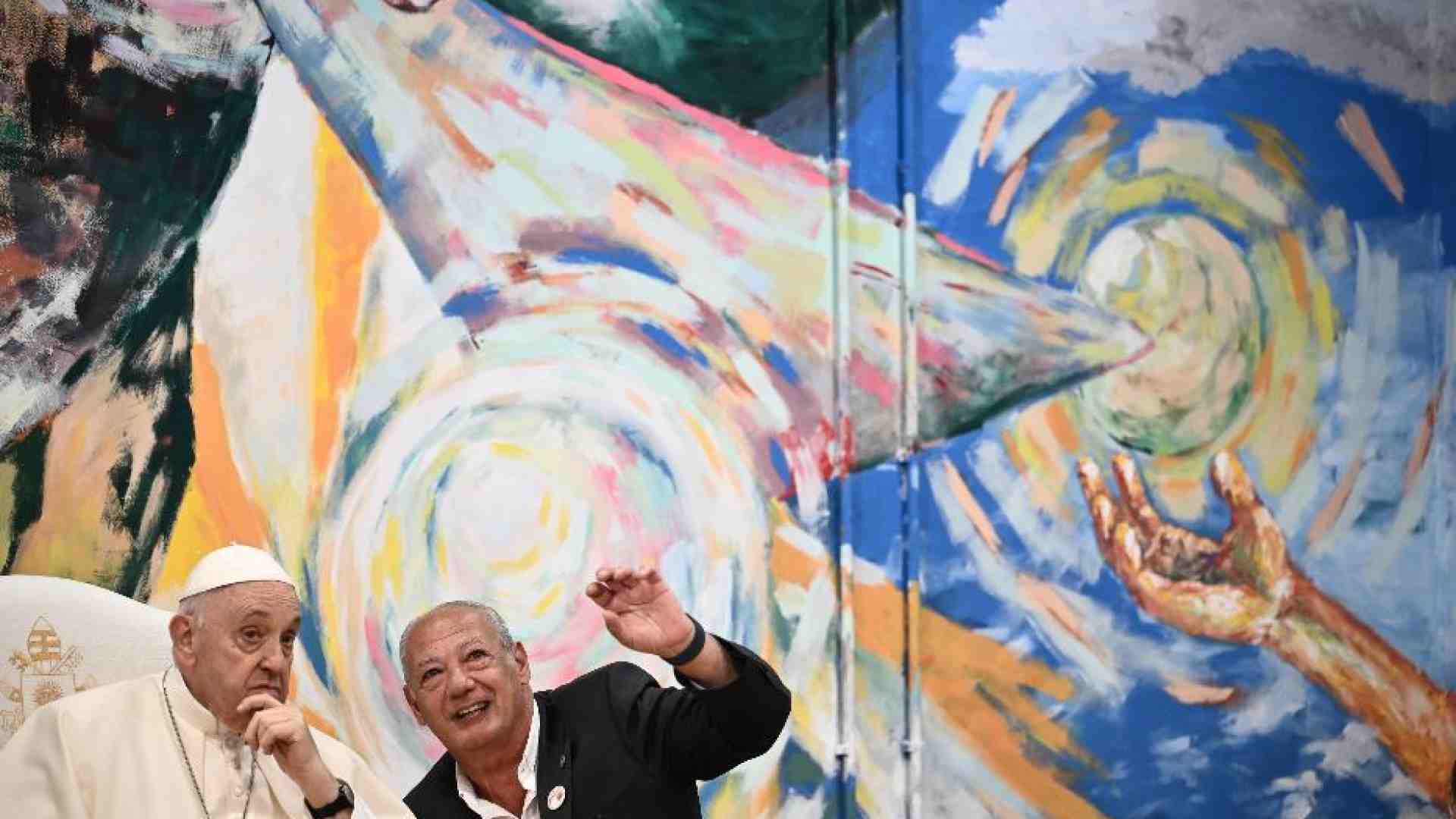 Immagine di La giornata di papa Francesco con i giovani: siate maestri di speranza