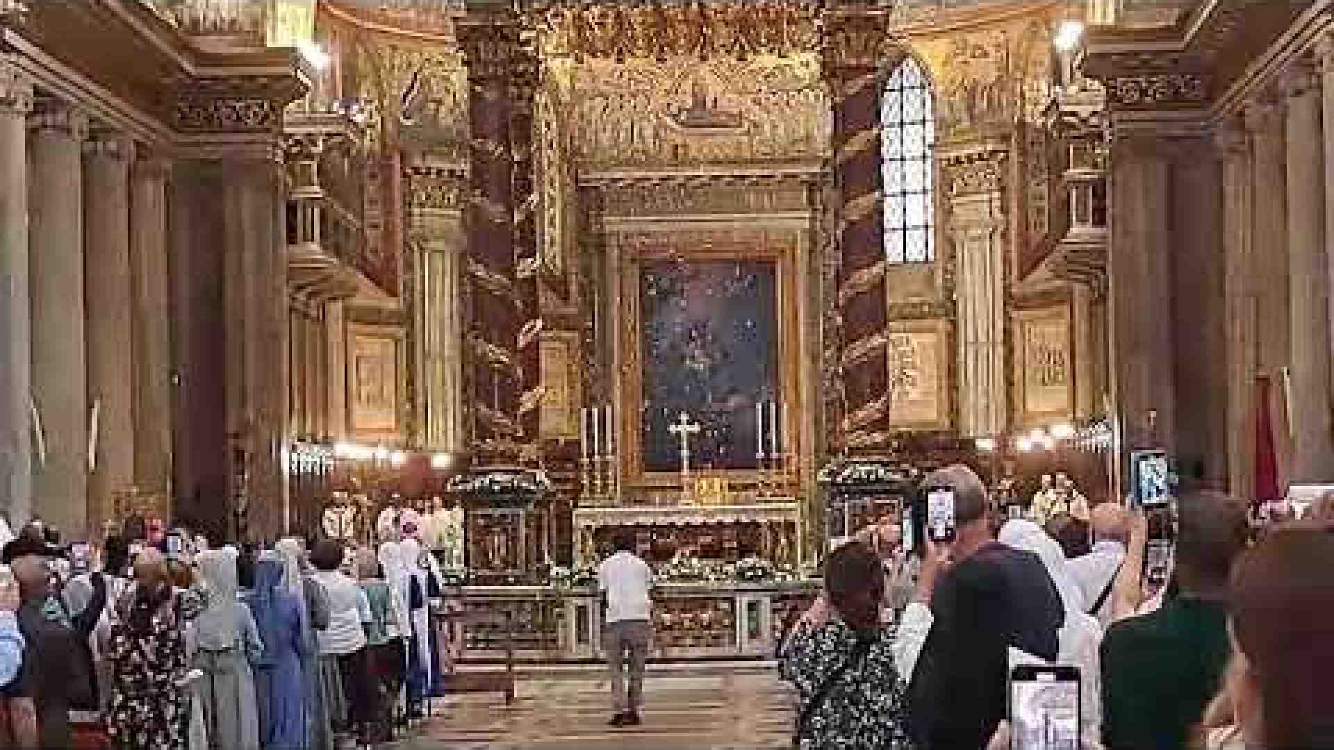Immagine di A S.Maria Maggiore la nevicata miracolosa di papa Liberio