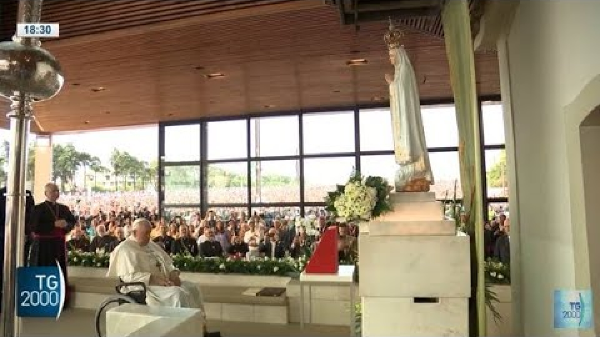 Immagine di Guarda la preghiera del Papa a Fatima per la pace