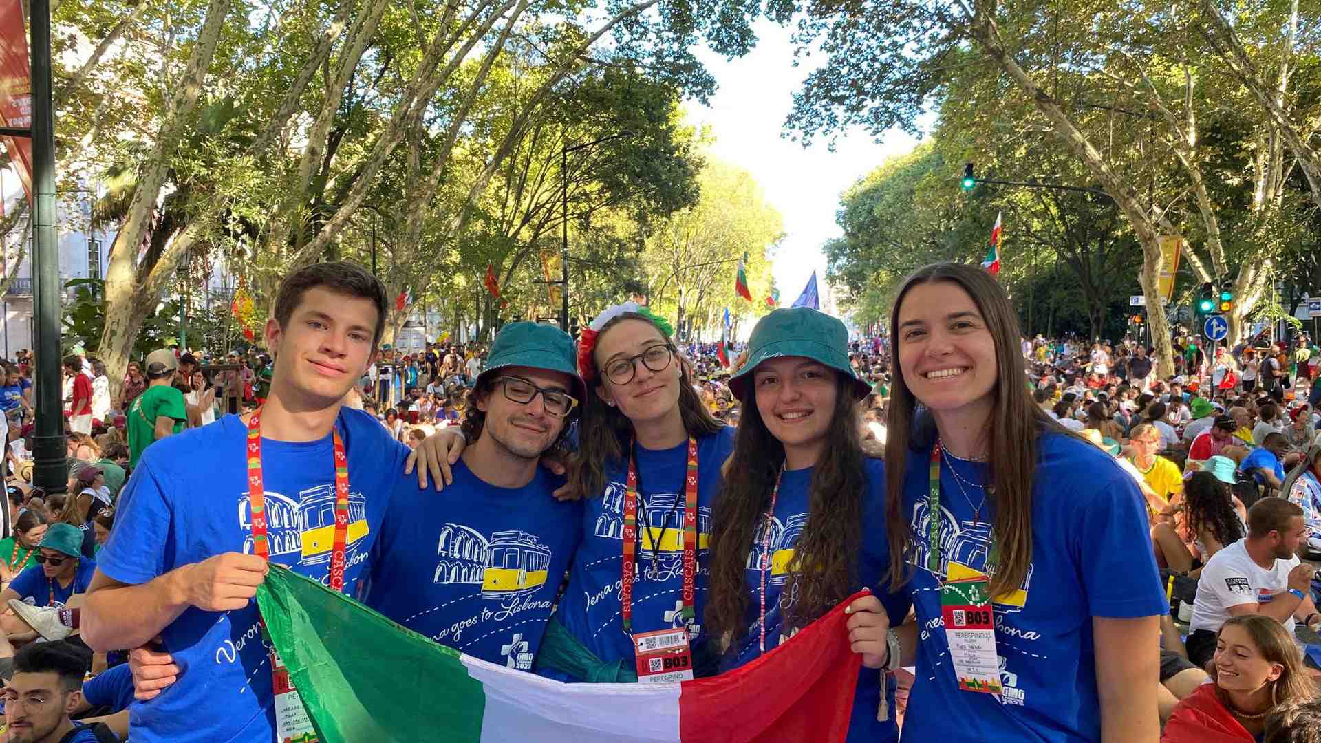 Immagine di La Gmg dei 1.200 veronesi